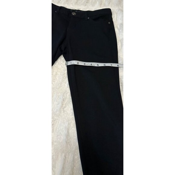 Womens Nine West Jeans Black Low-Rise Skinny Leg Fit Rayon Blend Size 27/4R READ - Picture 11 of 15
